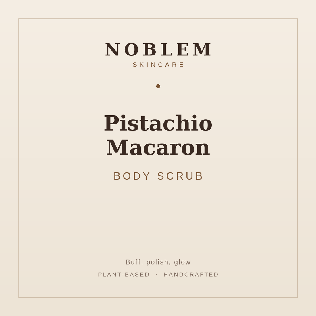 Pistachio Macaron Body Scrub