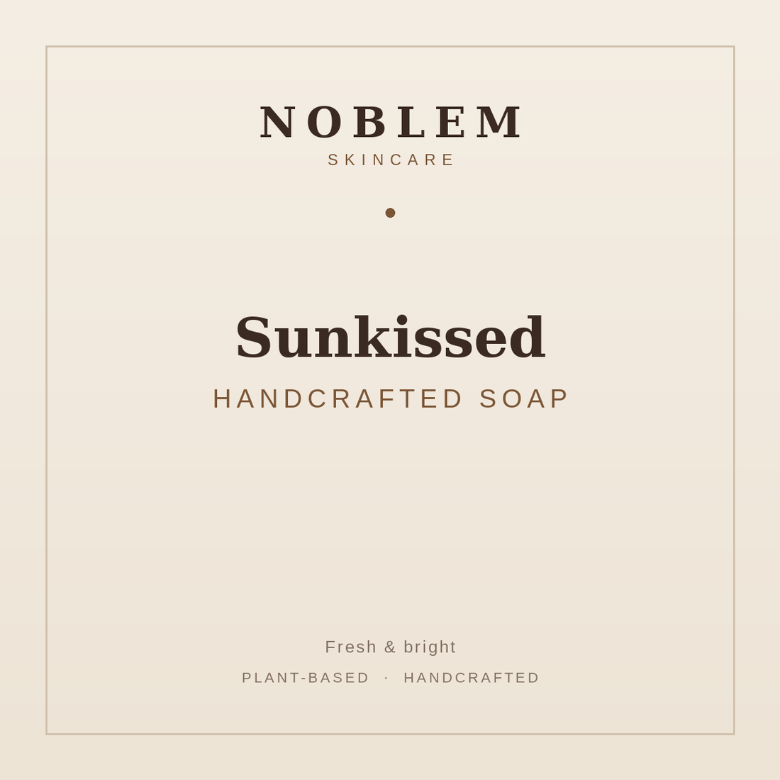 Sunkissed Handcrafted Soap