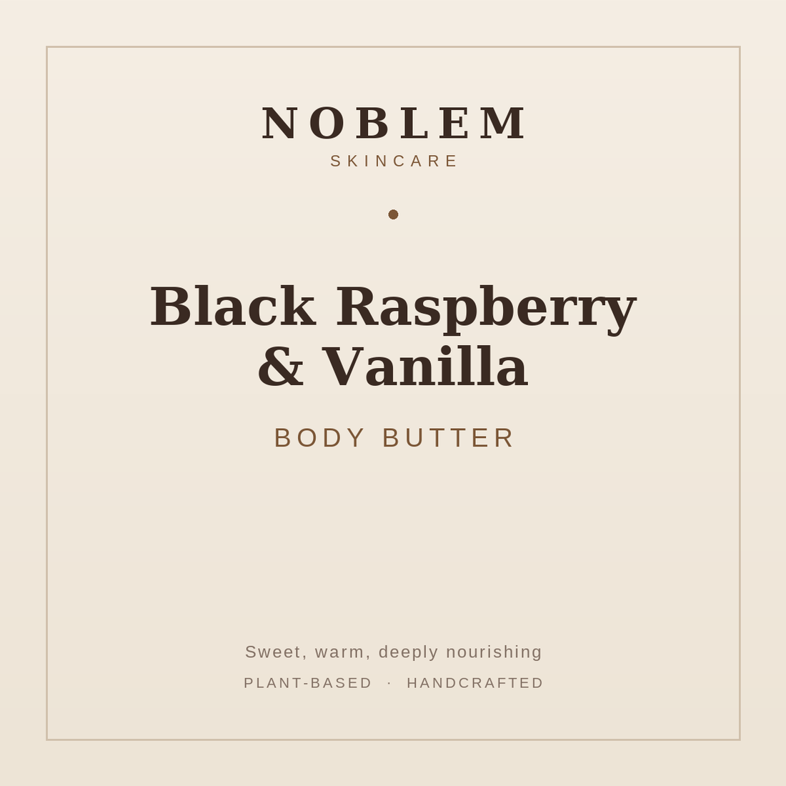 Black Raspberry &amp; Vanilla Body Butter
