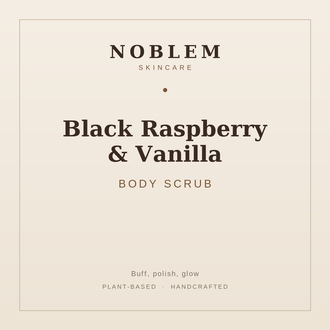 Black Raspberry &amp;amp; Vanilla Body Scrub