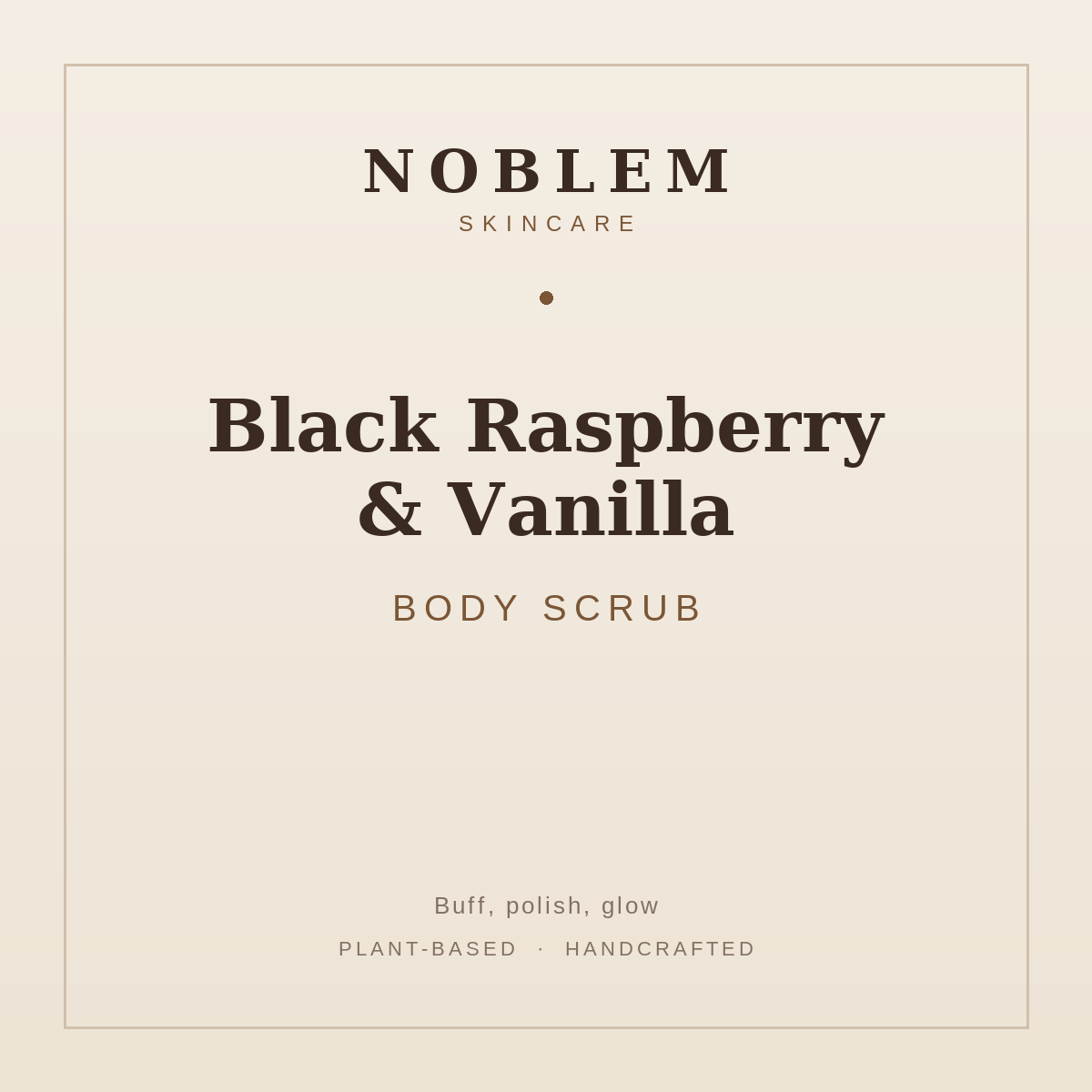Black Raspberry &amp;amp; Vanilla Body Scrub