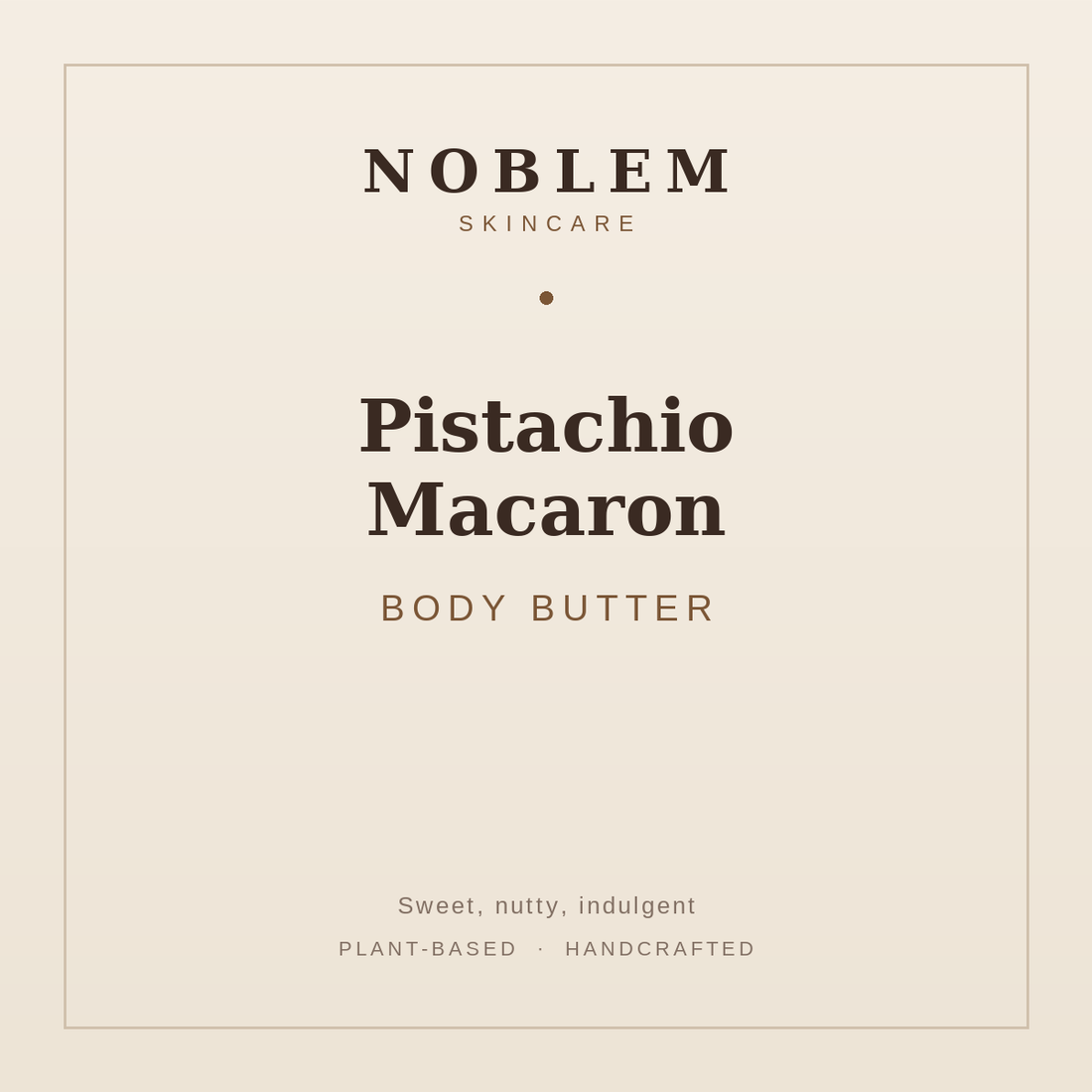 Pistachio Macaron Body Butter