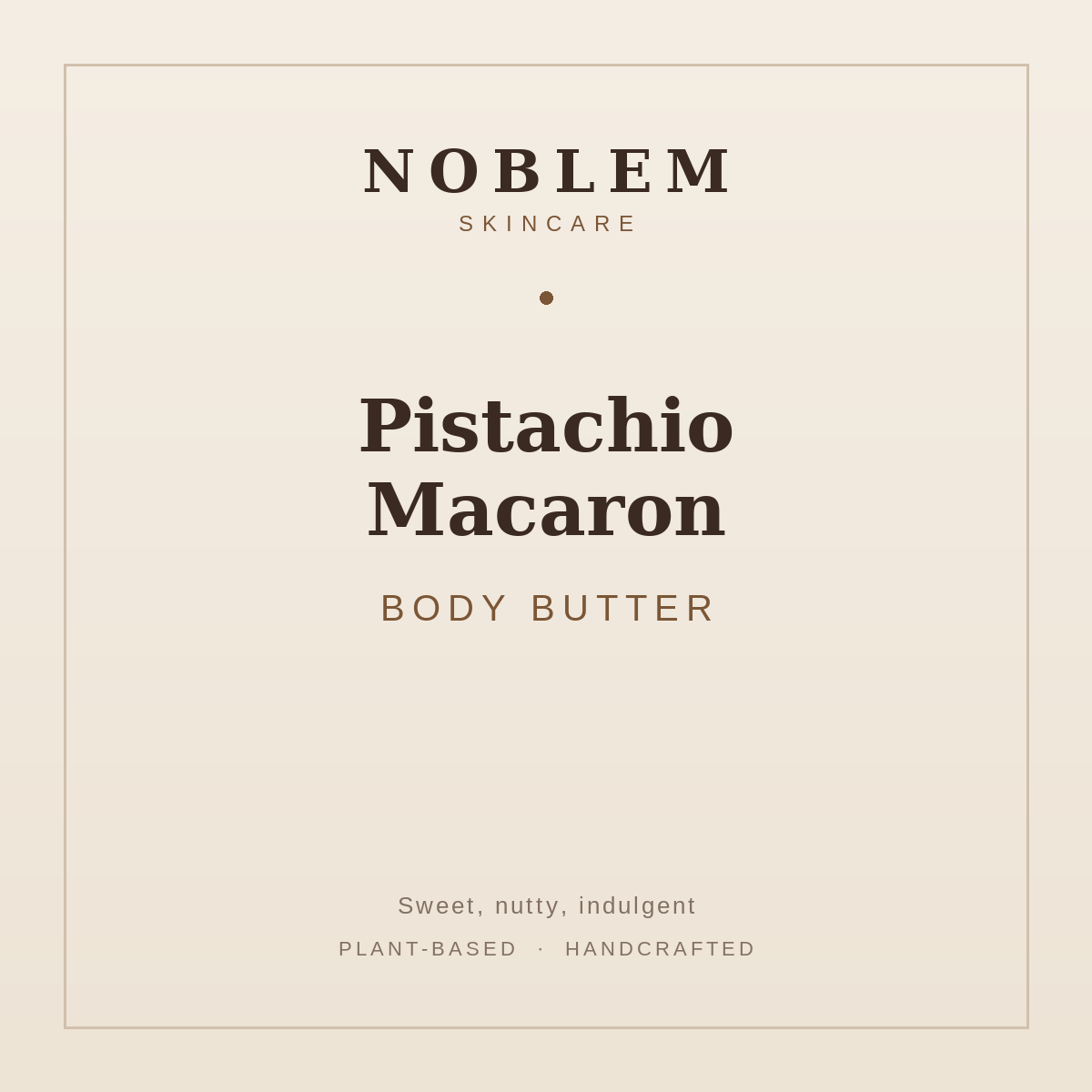Pistachio Macaron Body Butter