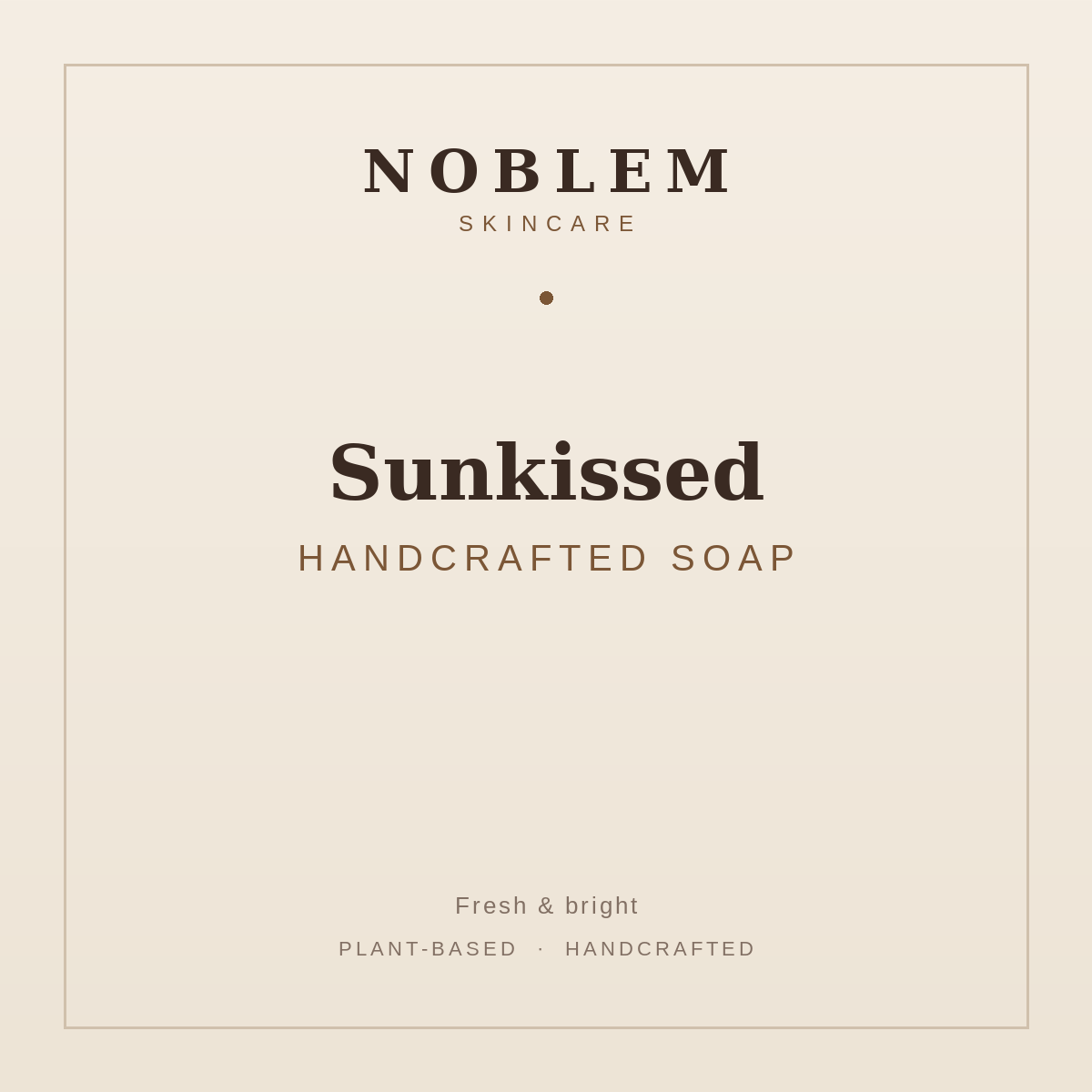 Sunkissed Handcrafted Soap