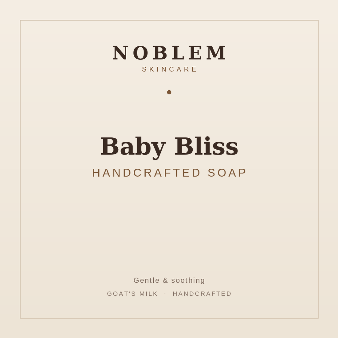 Baby Bliss Handcrafted Soap