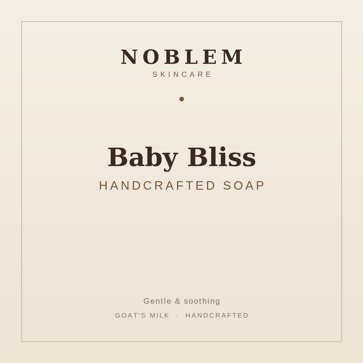 Baby Bliss Handcrafted Soap