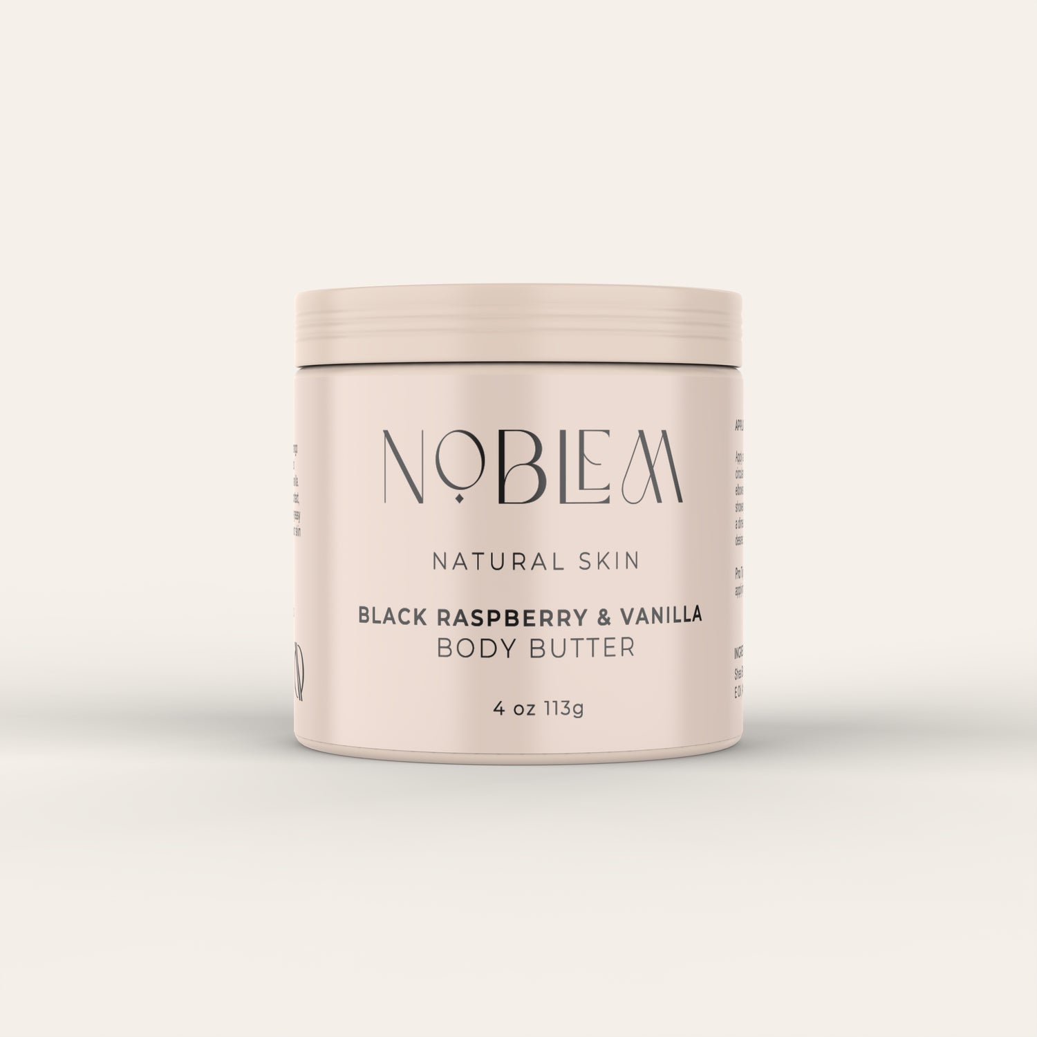 Noblem Black Raspberry &amp; Vanilla Body Butter jar