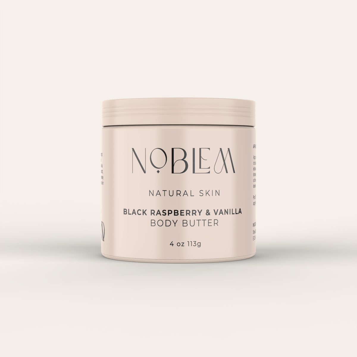 Noblem Black Raspberry &amp; Vanilla Body Butter jar