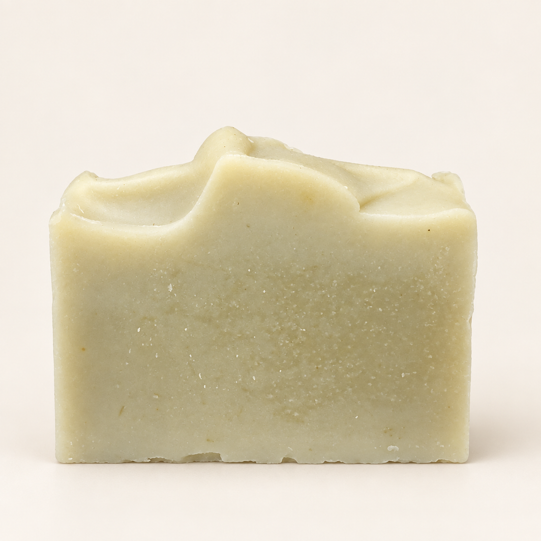 Noblem Soothing Aloe Handcrafted Soap on an ivory background